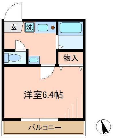 フルール 間取り図画像