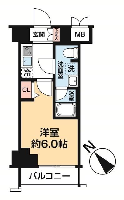 LUMEED横濱末吉町 間取り図画像