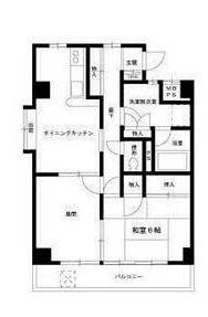 横浜市南区南太田マンション 間取り図画像