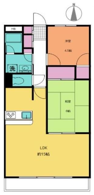 アークハイツ上永谷 間取り図画像