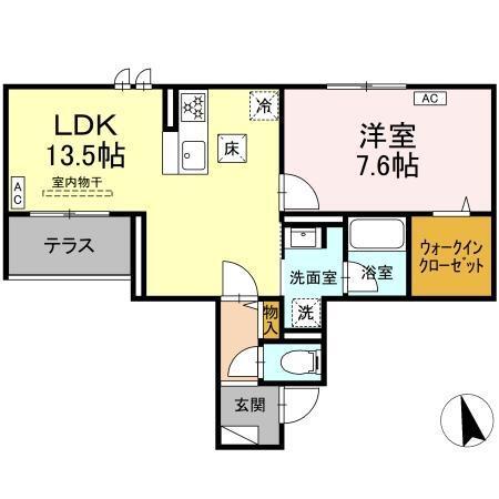 レジデンス　オークリーフ（103） 間取り図画像