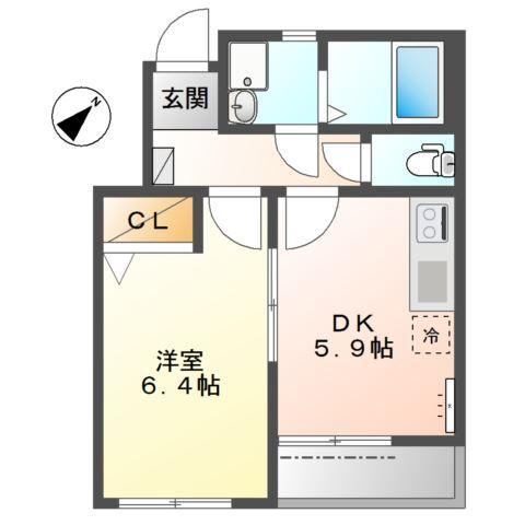 エスポア 間取り図画像