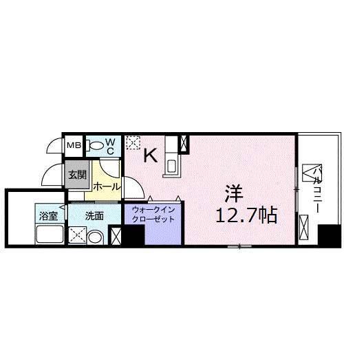 アヴニール山手 間取り図画像