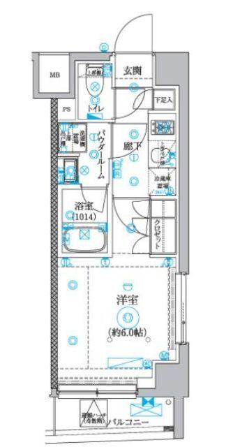 セジョリ横浜睦町 間取り図画像