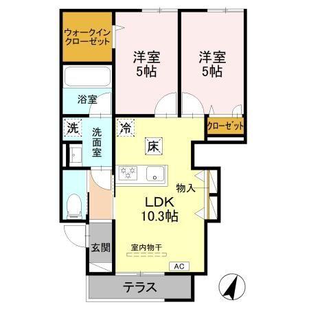 ヴィラノワールNN 間取り図画像