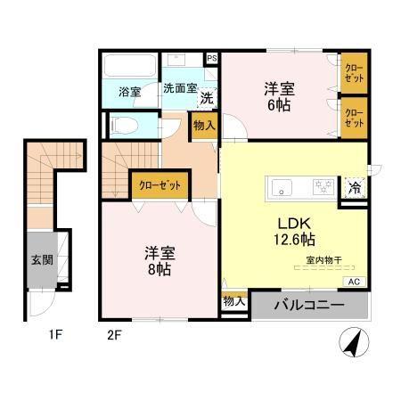 ヴィラノワールNN 間取り図画像
