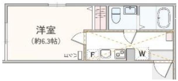 アザーレ・パッシオ上大岡 間取り図画像