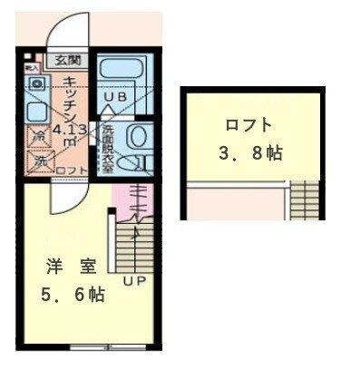 アルブル港南中央 間取り図画像