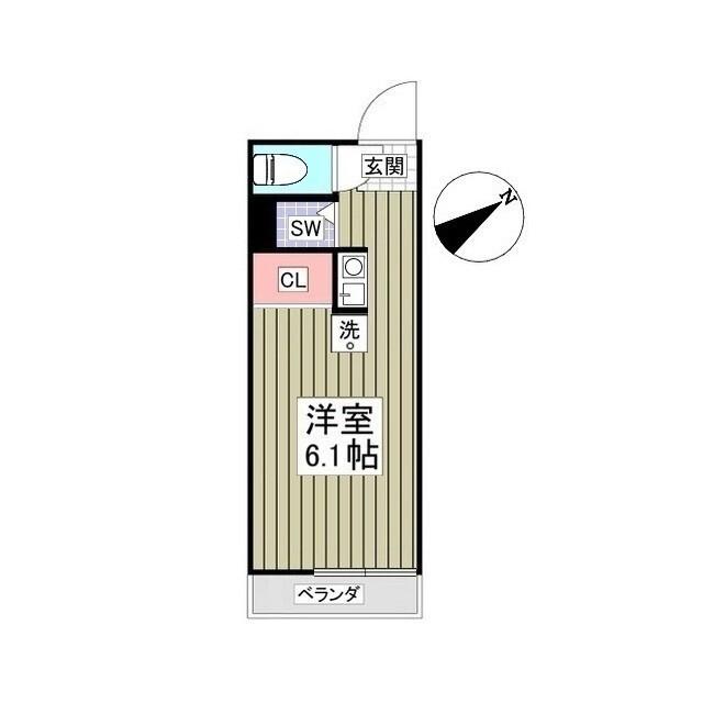 スリーパインズ 間取り図画像