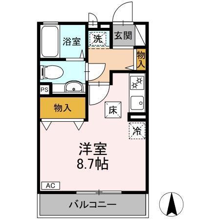クレスト（102） 間取り図画像