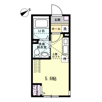 横浜市磯子区森アパート 間取り図画像