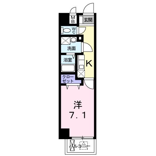 フォースピア（403） 間取り図画像