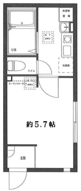 リーヴェルポート横浜南pplause 間取り図画像
