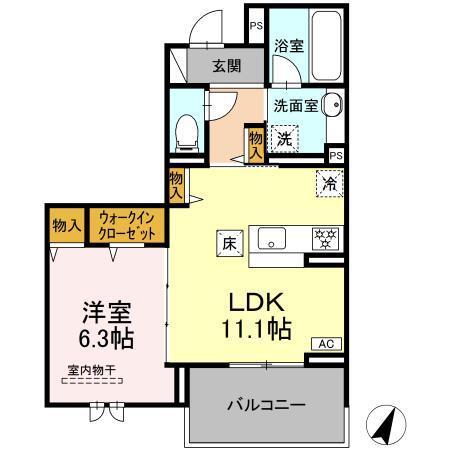シャルマン日吉本町（102） 間取り図画像