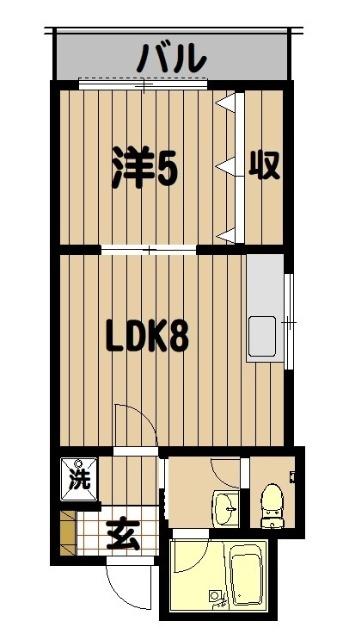 横浜市保土ケ谷区天王町マンション 間取り図画像