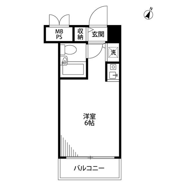 ライオンズマンション磯子第二 間取り図画像