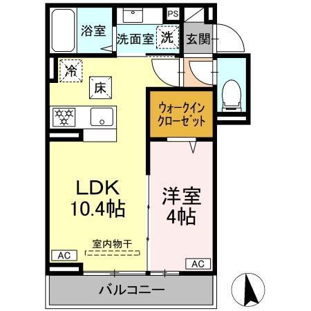 D'Bless横濱岸根公園Ⅱ（103） 間取り図画像