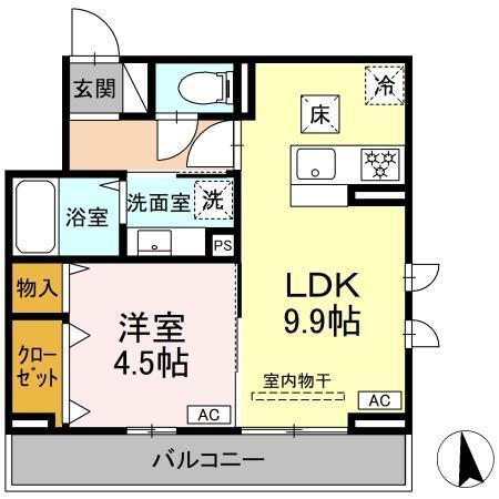D'Bless横濱岸根公園Ⅱ（105） 間取り図画像