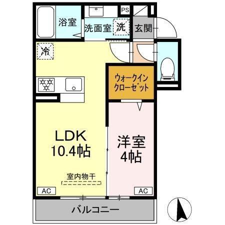 D'Bless横濱岸根公園Ⅱ（303） 間取り図画像
