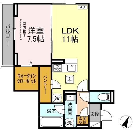 シャルマン日吉本町（105） 間取り図画像