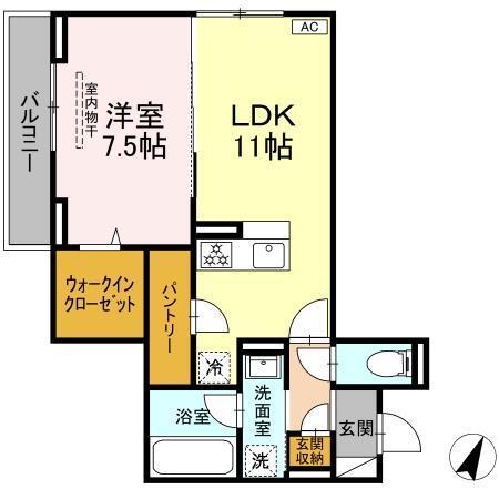 シャルマン日吉本町（305） 間取り図画像
