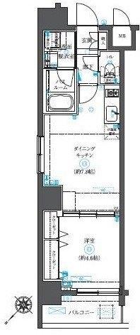 フェニックス横濱初音町 間取り図画像