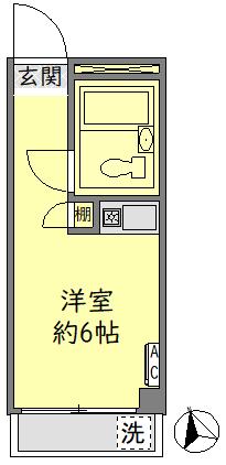 ハイシティ高田馬場 間取り図画像