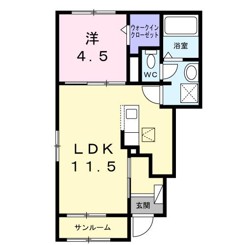 ソフィア（101） 間取り図画像