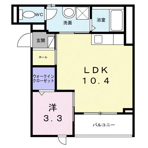 リラヴェール日吉（302） 間取り図画像