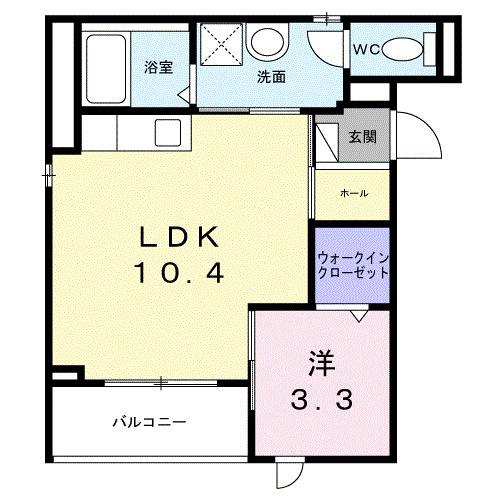 リラヴェール日吉（201） 間取り図画像