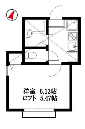 リーヴェルポート横浜SOUTHⅡ 間取り図画像