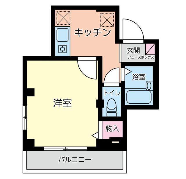 サンユーマンション 間取り図画像