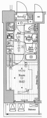 横浜市南区宮元町マンション 間取り図画像