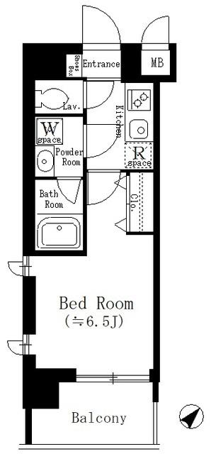 Ｕｒｂａｎ　Ｌｉｎｋ神奈川新町（1004） 間取り図画像