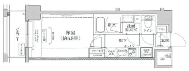 アイルプレミアム横浜サウス 間取り図画像