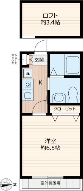 サンフレール 間取り図画像