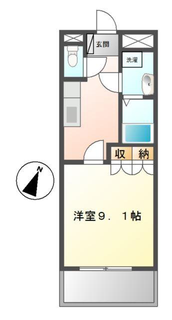 ヴァンヴェール 間取り図画像