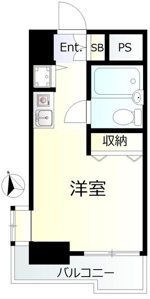 パレ・ドール伊勢佐木町南 間取り図画像
