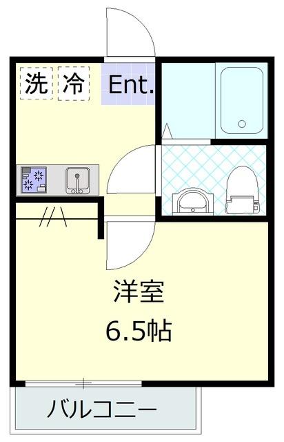 カーサ蒔田 間取り図画像