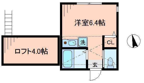 ヒルズ山手B棟 間取り図画像