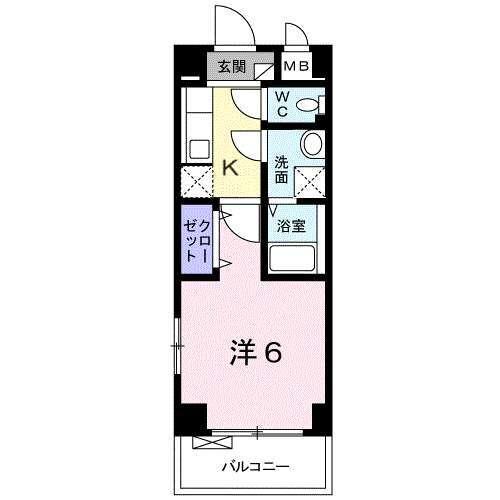 YNハイムⅠ 間取り図画像
