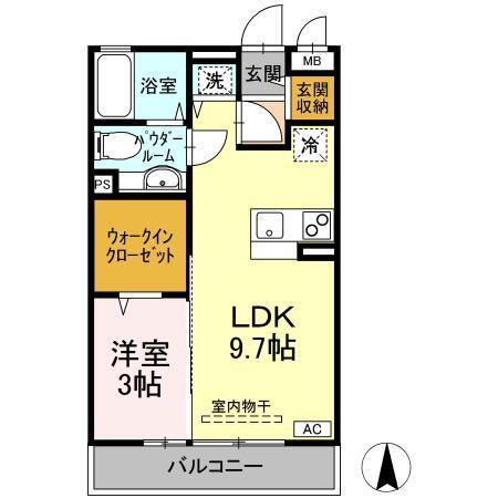 コート ロイヤル アネックス（305） 間取り図画像