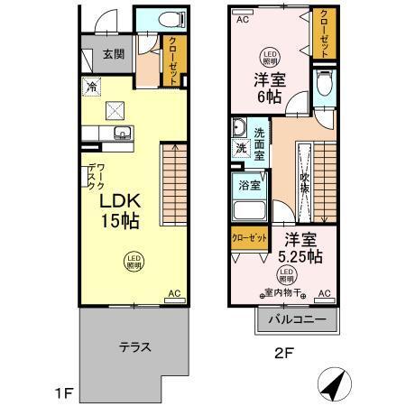  間取り図写真