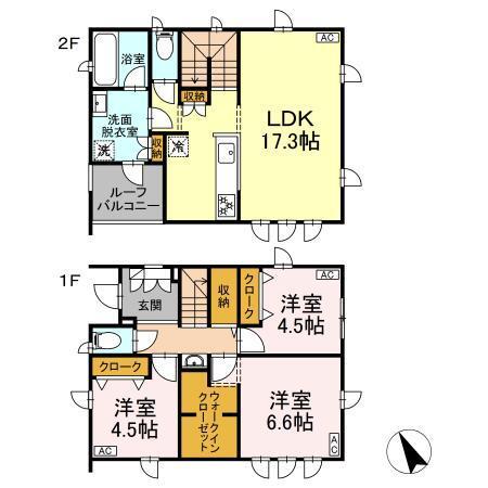  間取り図写真