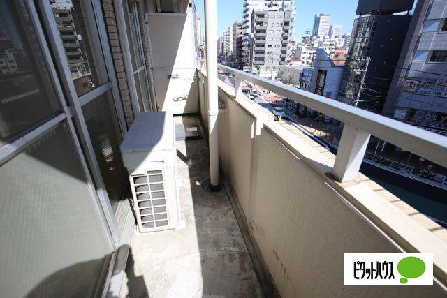スカイコート横浜日ノ出町 バルコニー
