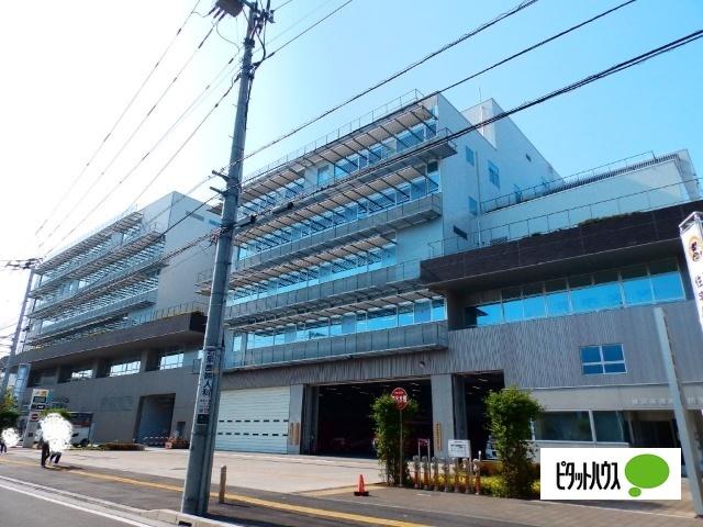 横浜市港南区役所：1653m
