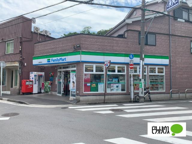 ファミリーマート広屋蒔田店：295m