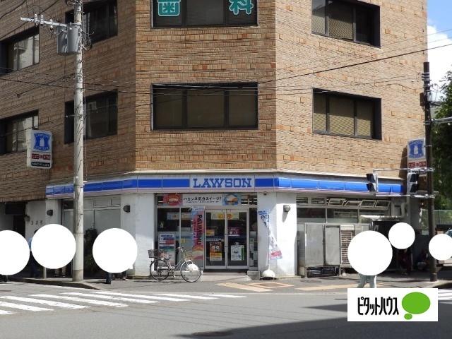 ローソン石川町店：68m