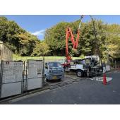 建物外観（建築中）