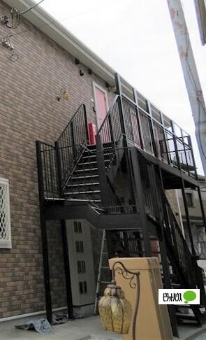 横浜市南区大岡アパート エントランス